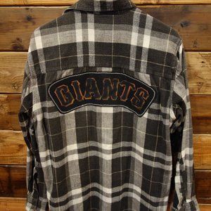 San Francisco Giants One-of-a-Kind Vintage Ruff Hewn Custom MadAndie Flannel